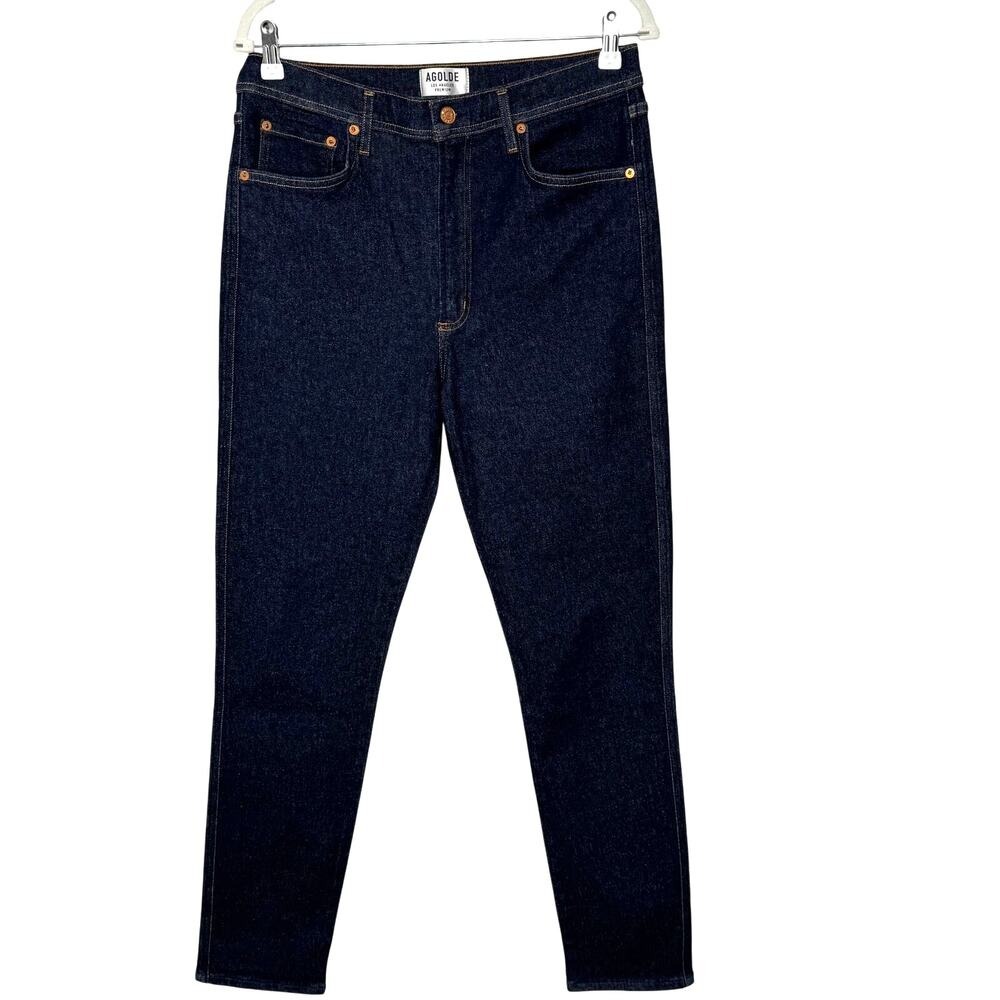AGOLDE Roxanne Super High Rise Skinny Jeans A051-1054 Cut #44949